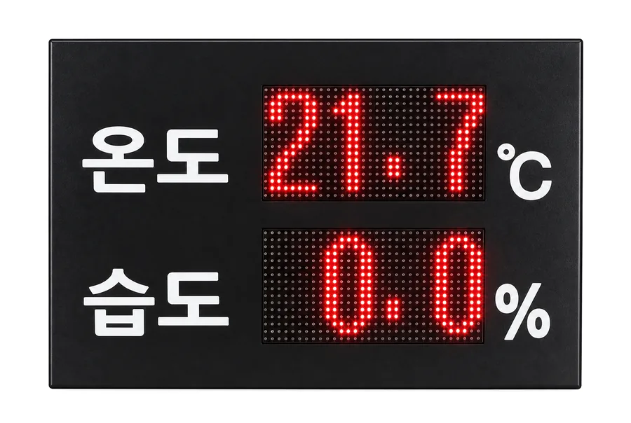 온습도 현황판